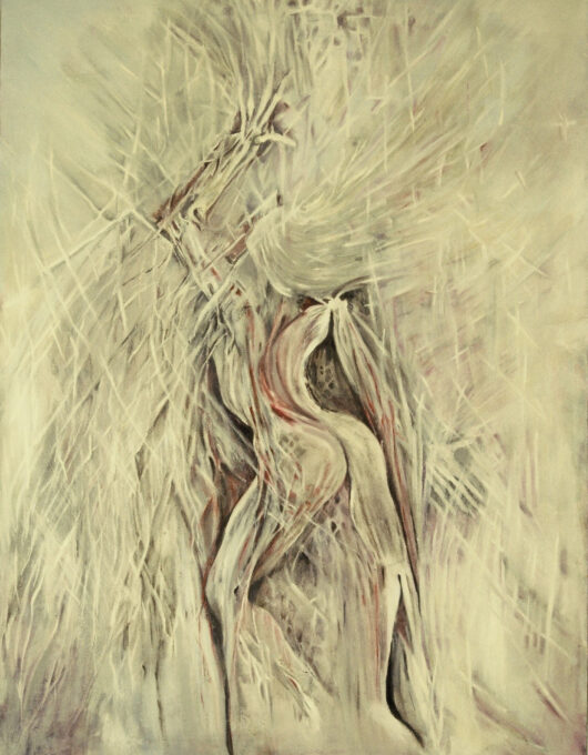 Transfigure, 35 by 45, oil, print only