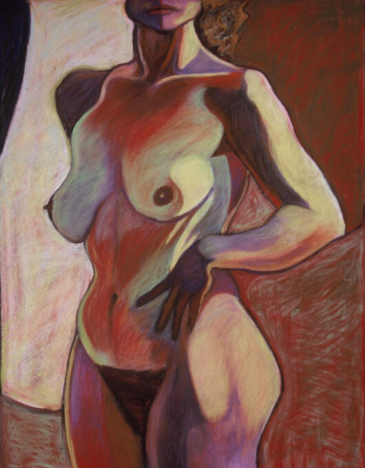 Kelly, 19 by 24, pastel on paper, print only